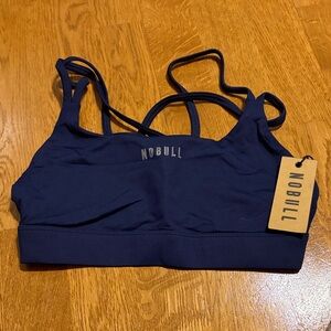 NOBULL Women's Deep Blue Sports Bra